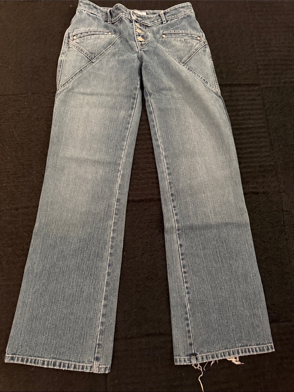 Armani Exchange Light Blue Flare Jeans
